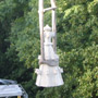 Montage der Turmspitzen